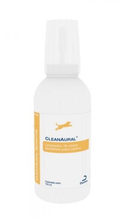 Dechra Cleanaural Sensitive 100ml - Limpiador de oídos para perros y gatos con piel sensible Dechra Cleanaural Sensitive 100ml - Limpiador de oídos para perros y gatos con piel sensible