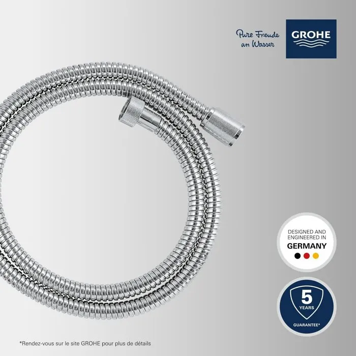 Grohe 22106000 Manguera de ducha VitalioFlex Long-Life Metal 1,25 m