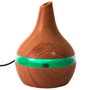 Home Deco Factory Difusor Ambientador LED Efecto Madera USB Pour Elle