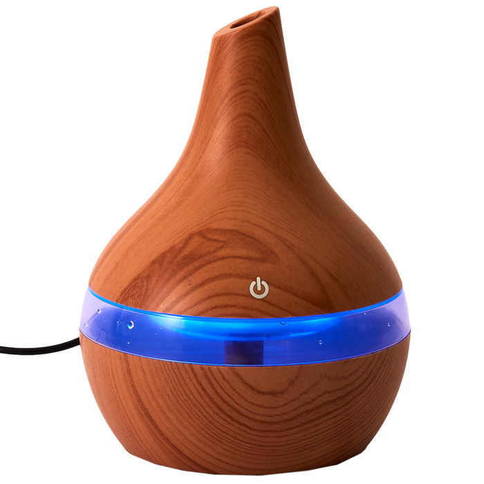 Home Deco Factory Difusor Ambientador LED Efecto Madera USB Pour Elle
