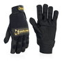 Garland Guante Anticorte t-09 Piel Sintética Multimaterial Protección Motosierra Clase 1 Talla 9 Negro