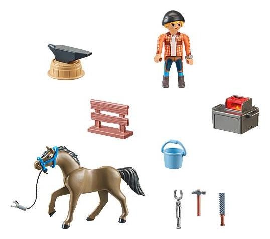 PLAYMOBIL Herrador Ben y Aquiles 71357 PLAYMOBIL Herrador Ben y Aquiles 71357