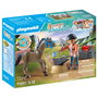 PLAYMOBIL Herrador Ben y Aquiles 71357