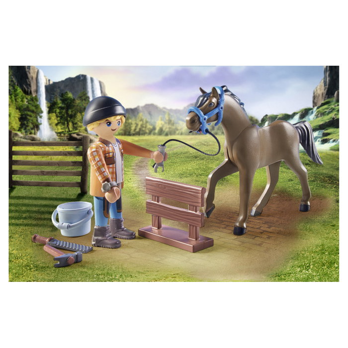PLAYMOBIL Herrador Ben y Aquiles 71357 PLAYMOBIL Herrador Ben y Aquiles 71357