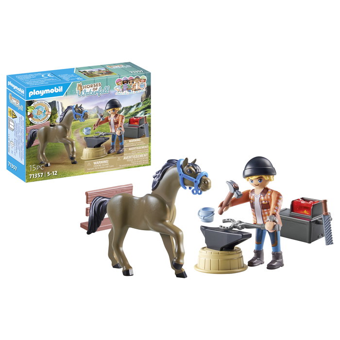 PLAYMOBIL Herrador Ben y Aquiles 71357 PLAYMOBIL Herrador Ben y Aquiles 71357