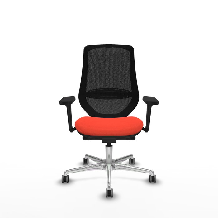 PIQUERAS Y CRESPO Silla de oficina Mardos con mecanismo Sincro/Traslack, Naranja oscuro y Negro PIQUERAS Y CRESPO Silla de oficina Mardos con mecanismo Sincro/Traslack, Naranja oscuro y Negro