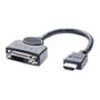 Lindy Adaptador DVI-D Hembra a HDMI Macho 0,2 m Negro