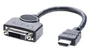 Lindy 41227 Adaptador de DVI-D Hembra a HDMI Macho, 0,2 m, Negro