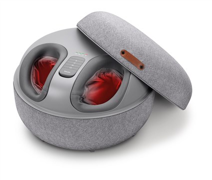 Beurer FM-120 Aparato de Masaje para Pies 2 en 1 Shiatsu con Compresión de Aire para Relajación