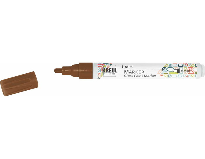 Kreul Rotulador Lack Marker Bronce Punta Media 2-4mm Kreul Rotulador Lack Marker Bronce Punta Media 2-4mm