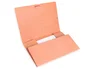 Liderpapel Carpeta de Gomas Tres Solapas Cartón Compacto Folio Color Cuero