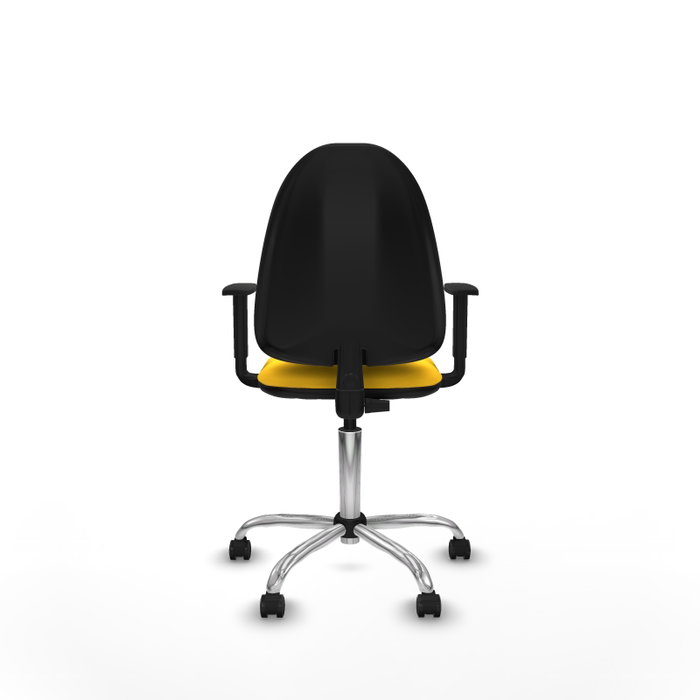 PIQUERAS Y CRESPO Silla de oficina Aýna Amarillo con Similpiel PIQUERAS Y CRESPO Silla de oficina Aýna Amarillo con Similpiel