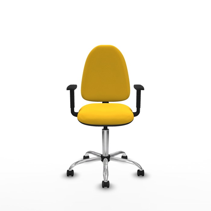 PIQUERAS Y CRESPO Silla de oficina Aýna Amarillo con Similpiel PIQUERAS Y CRESPO Silla de oficina Aýna Amarillo con Similpiel