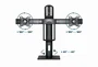 Gembird MS-D2-01 Soporte para dos monitores de hasta 27 pulgadas