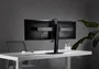 Gembird MS-D2-01 Soporte para dos monitores de hasta 27 pulgadas