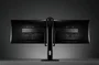Gembird MS-D2-01 Soporte para dos monitores de hasta 27 pulgadas