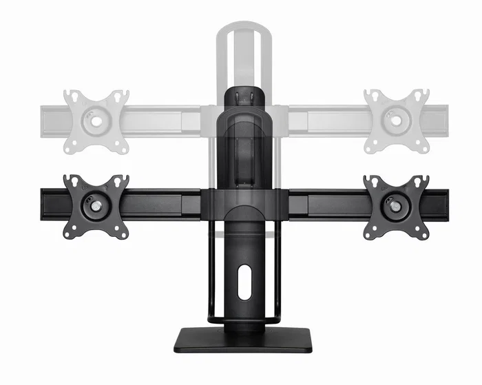 Gembird MS-D2-01 Soporte para dos monitores de hasta 27 pulgadas Gembird MS-D2-01 Soporte para dos monitores de hasta 27 pulgadas