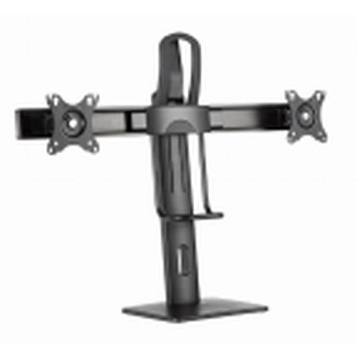 GEMBIRD MS-D2-01 Soporte para Monitor de Escritorio Negro