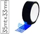Q-connect Cinta de Seguridad Precinto Postal Azul con Mensaje VOID, 35 m x 33 mm
