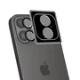 Celly CAMERALENS1078 Protector de Lente para Cámara, Vidrio Templado 9H, Compatible con iPhone 16 / iPhone 16 Plus, 1 Pieza