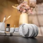Audio-Technica ATH-M20xBT Auriculares Diadema Bluetooth Inalámbrico y Alámbrico con Micrófono - Blanco
