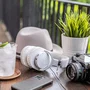 Audio-Technica ATH-M20xBT Auriculares Diadema Bluetooth Inalámbrico y Alámbrico con Micrófono - Blanco