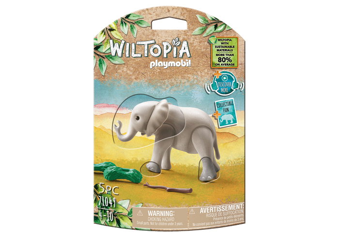 Playmobil Wiltopia Elefante Joven 71049
