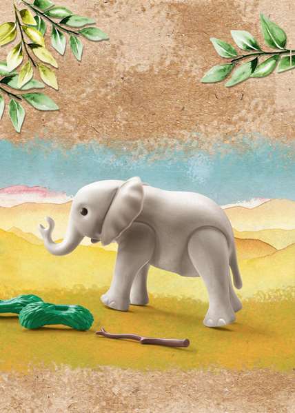 Playmobil Wiltopia Figura Elefante Joven