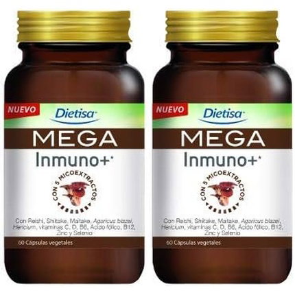 DIELISA MEGA INMUNO+ 60 Cápsulas Vegetales