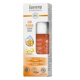 LAVERA Serum Facial Glow By Nature, Revitaliza la Piel, Hidratación y Reduce Líneas Finas, 30Ml