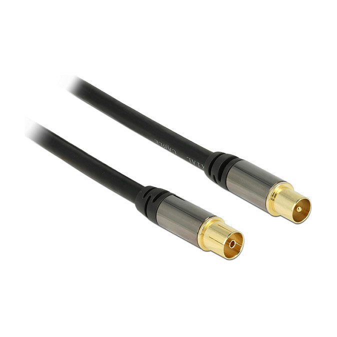 DeLOCK Cable Coaxial RG-6/U IEC a IEC 3m