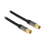 DeLOCK Cable Coaxial RG-6/U IEC a IEC 3m