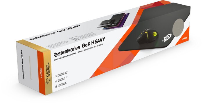 SteelSeries QcK Alfombrilla de ratón para juegos Negro SteelSeries QcK Alfombrilla de ratón para juegos Negro