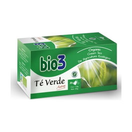 Bio3 Té Verde Ecológico 25 Filtros - Antioxidante Natural