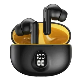 Generico Auriculares inalámbricos con pantalla LED y táctil - Negro