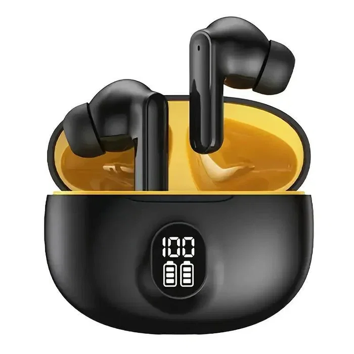 Generico Auriculares inalámbricos con pantalla LED y táctil - Negro Generico Auriculares inalámbricos con pantalla LED y táctil - Negro