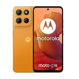 Motorola Moto G15 8GB RAM 128GB Almacenamiento Naranja Pantalla 6.72" Full HD+ 50MP Cámara Dual Batería 5200 mAh