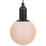 Home Deco Factory Bola Led Colgar Beige Diámetro 15 cm Luz Cálida Pilas AAA