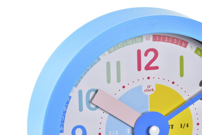 DKD Home Decor Reloj de Sobremesa PVC y Cristal Surtido de 2 Unidades