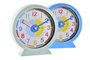 DKD Home Decor Reloj de Sobremesa PVC y Cristal Surtido de 2 Unidades