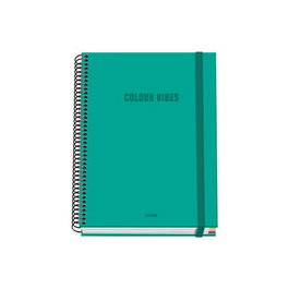 Bloc Dohe Colour Vibes Micro.Tapa Extra A5 100H 90Gr Cuadric.5X5 Verde