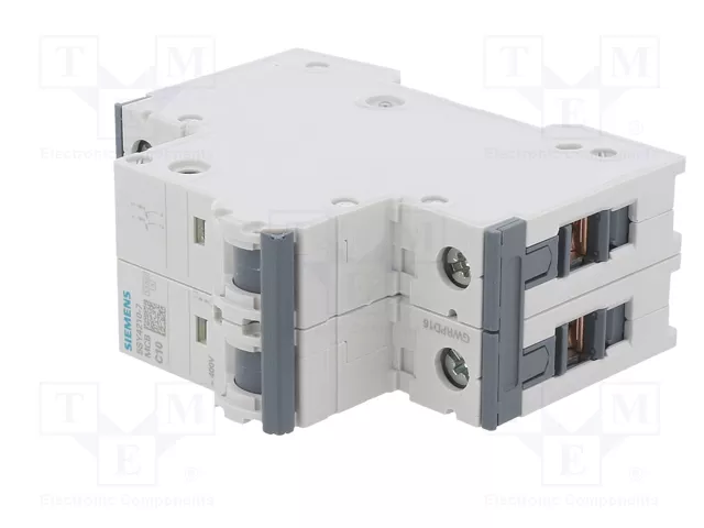 SIEMENS 5SY4210-7 Interruptor magnetotérmico 2 polos 10A 10kA
