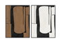 DKD Home Decor Cuadro Lienzo PS Abstracto Surtido de 2 Piezas 90x120 cm