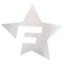 Foliatec Vinilo Decorativo Diseño F-Star Plata