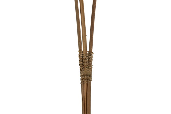 DKD Home Decor Decoración de Hoja de Palmera Natural 3 Hojas