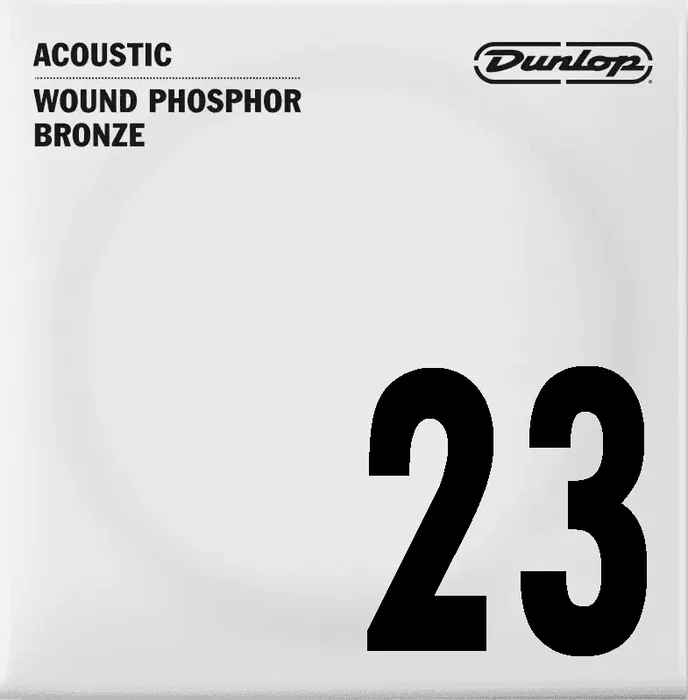 Dunlop 92/8 Phosphor Bronze .023 - Juego de cuerdas acústicas - Bronze/Estaño de Fósforo - Calibre 0.023