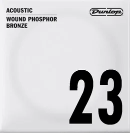 Dunlop 92/8 Phosphor Bronze .023 - Juego de cuerdas acústicas - Bronze/Estaño de Fósforo - Calibre 0.023