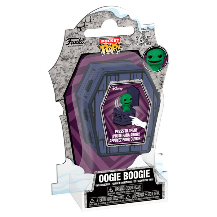 Funko Pocket POP! Oogie Boogie Coffin Popper de Pesadilla antes de Navidad Funko Pocket POP! Oogie Boogie Coffin Popper de Pesadilla antes de Navidad