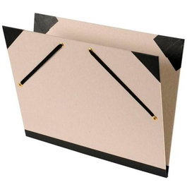 Canson Carpeta Dibujo A2 52x72 cm Personalizable Cierre Gomas Gris Set 10 (Set de 10)