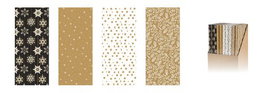 WONDER WRAPPER Papel de Regalo Navidad Elegance Rollo 0,7x2 m (Caja de 50)